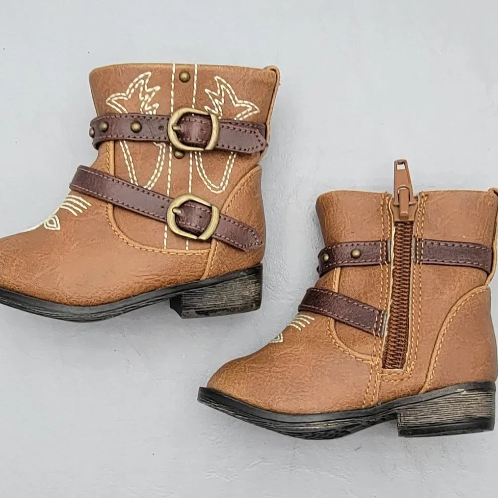 Garanimals Baby Girl's Western Boot Size 2 - Picture 2 of 10